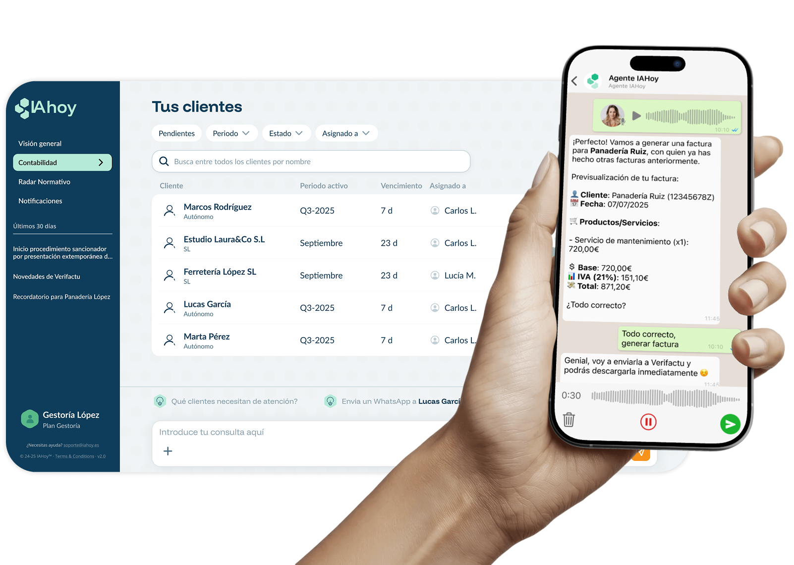 IAhoy plataforma y móvil