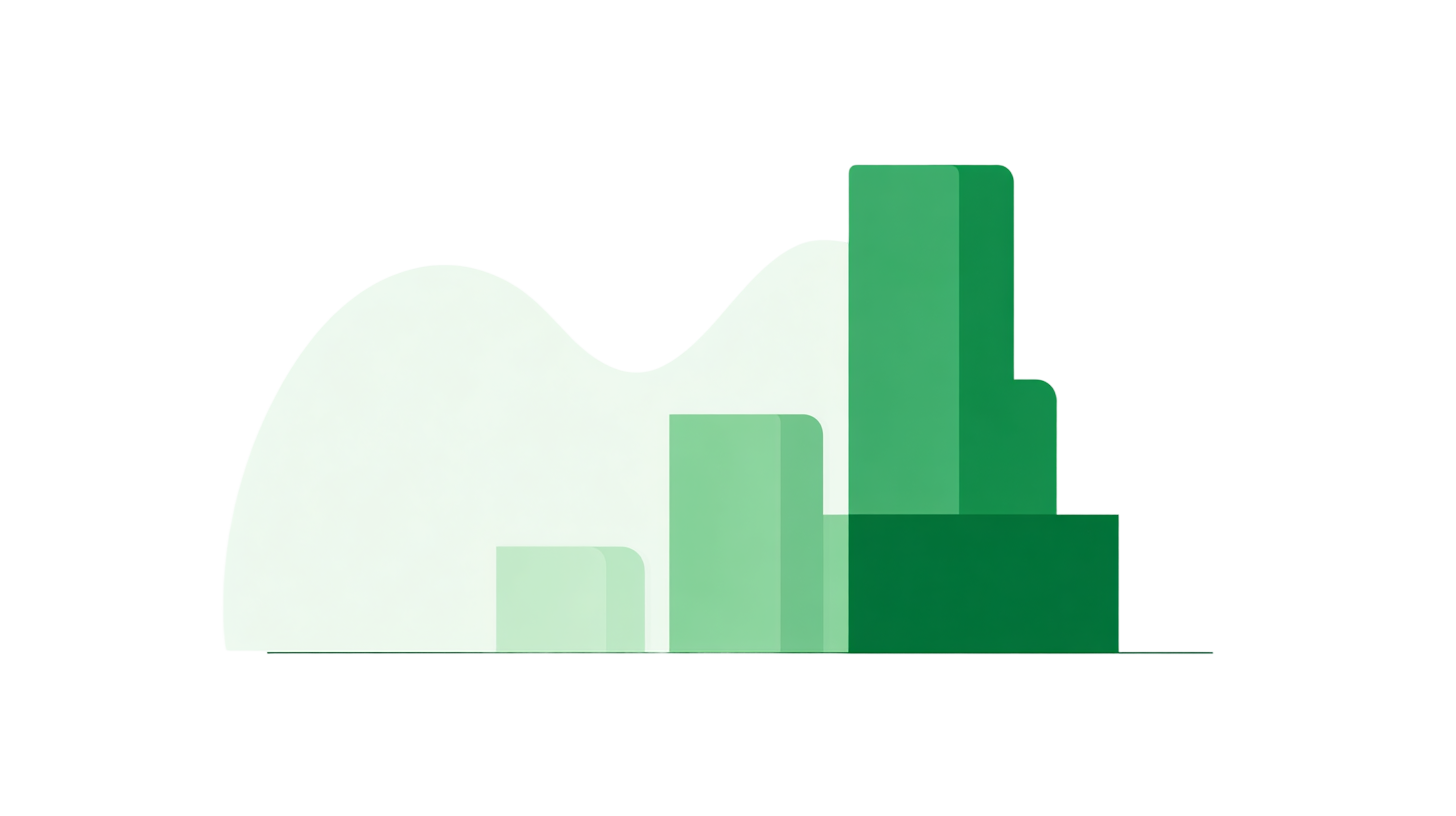 Gráfico de precios - crecimiento visual
